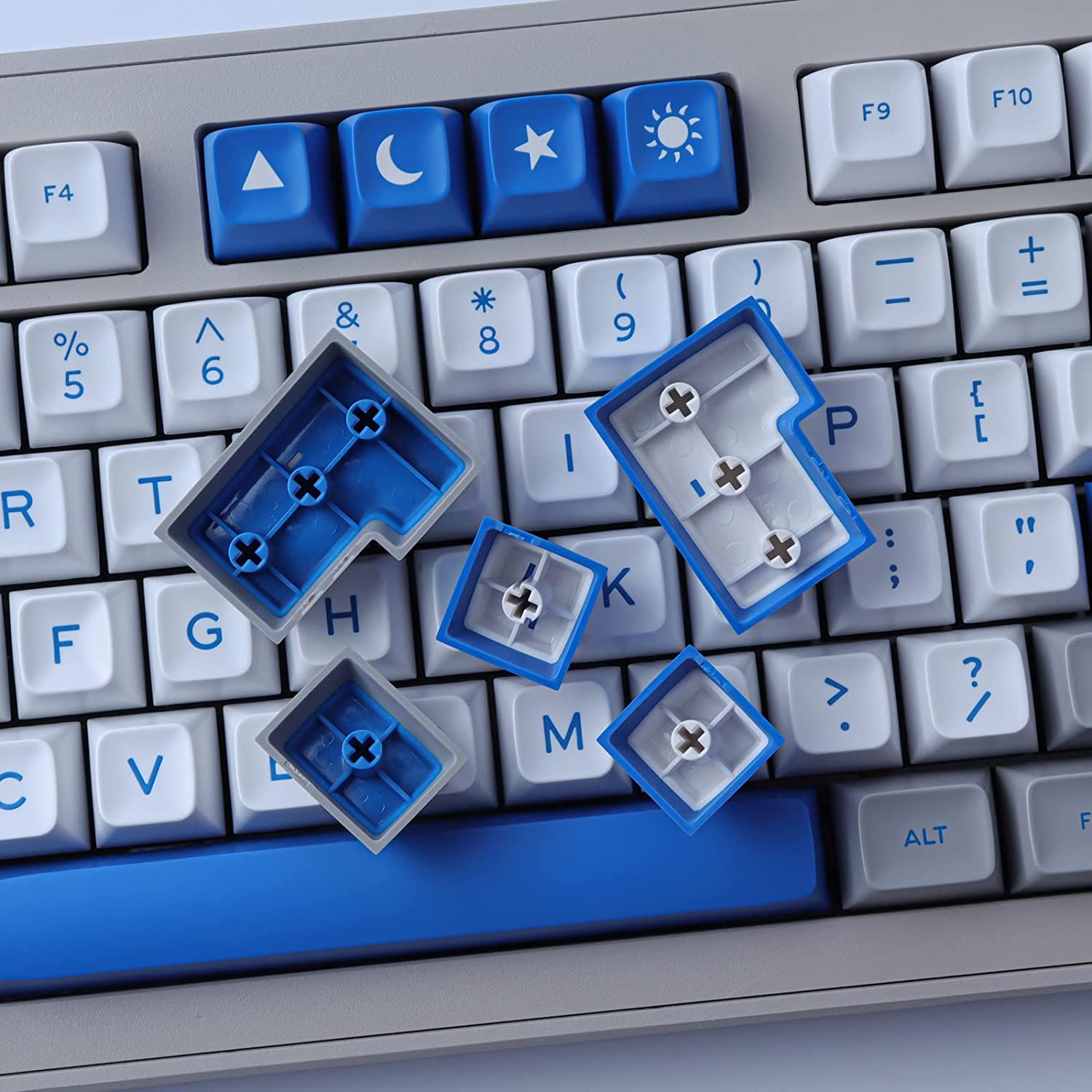 K.Iさん専用 Amazon | JOMKIZ ダブルショットキーキャップ、173キー SA